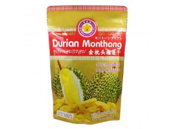 Freeze Dried Durian Monthong 100 gm : 榴莲